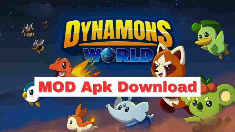 dynamons world mod apk download