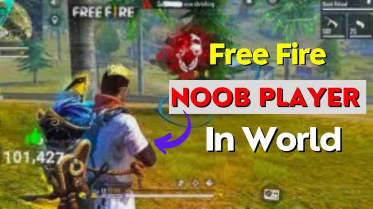 Free Fire Noob Player In World